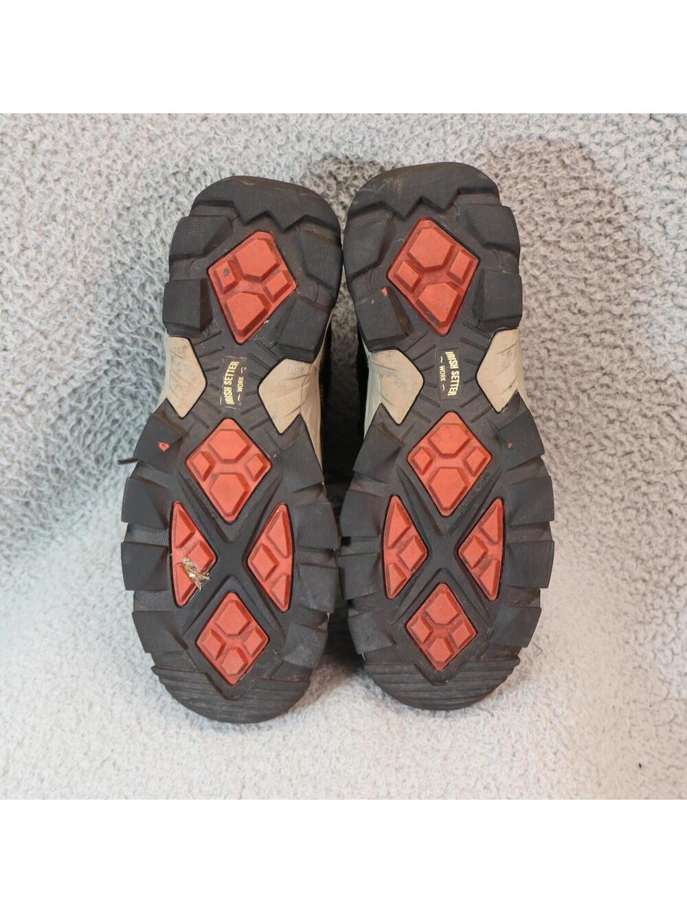 Red Wing Irish Setter Crosby Work Boots Women Sz 8.5 Steel - Picture 8 of 12